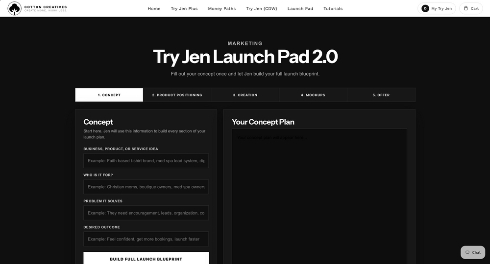 Launch Pad